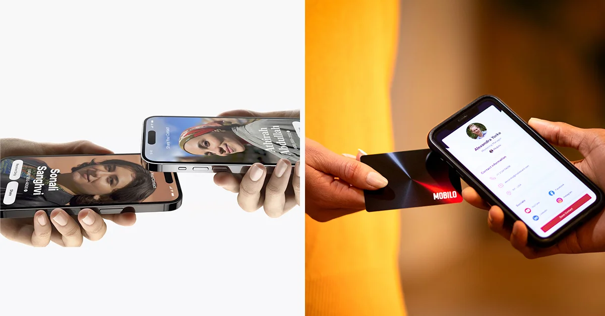 Exploring the Differences: Namedrop vs. Mobilo - Which Contact Sharing Solution Is Right for You?