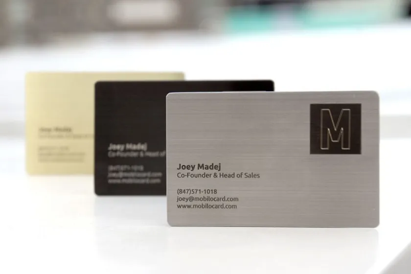 Metal Business Card