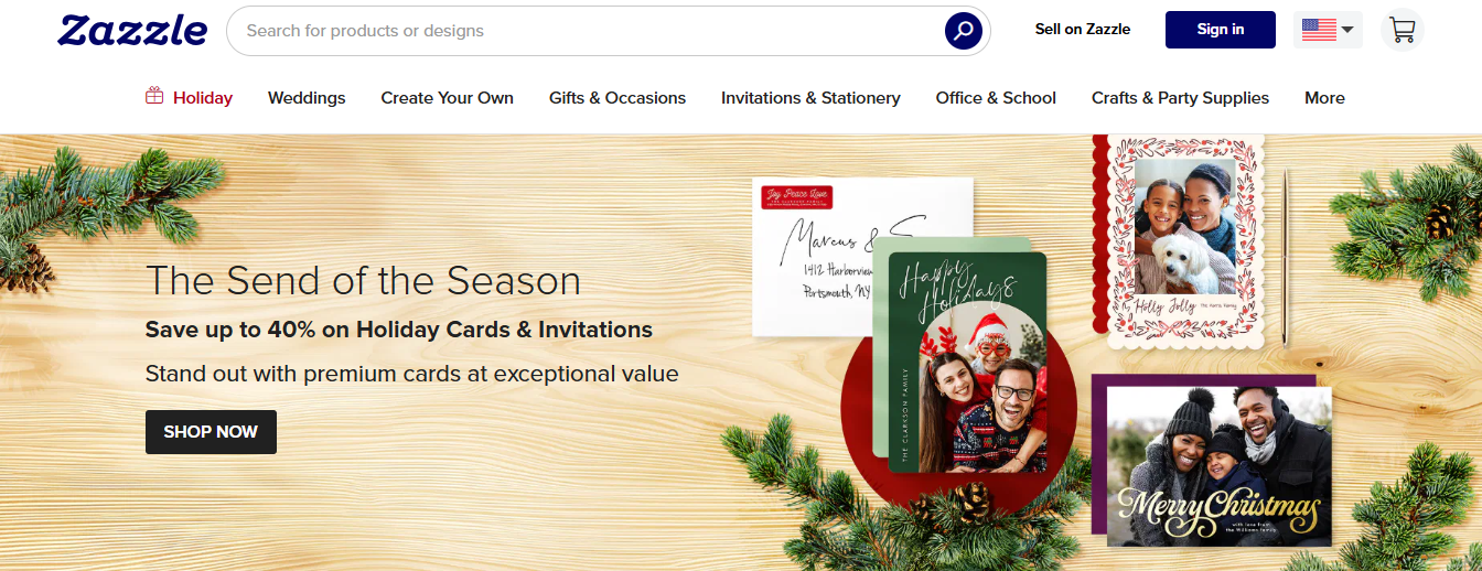 zazzle - Best Business Card Companies