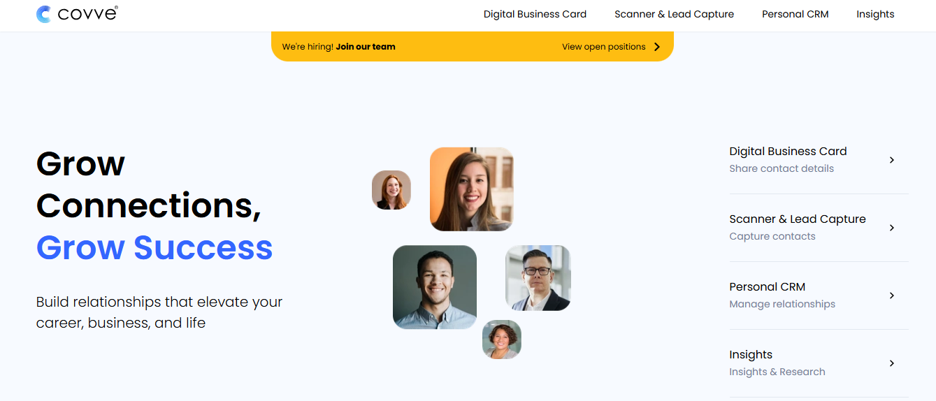 covve - HiHello Digital Business Card