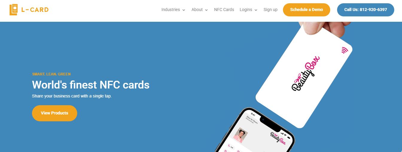 lcad - HiHello Digital Business Card