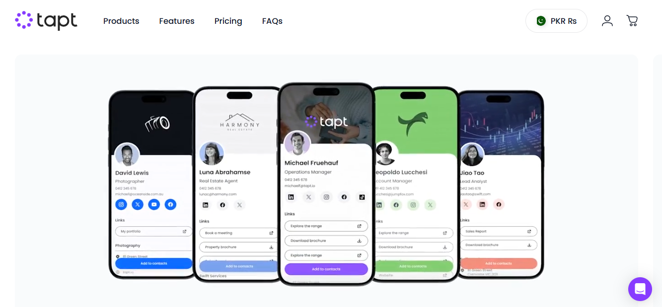 tapt - HiHello Alternatives