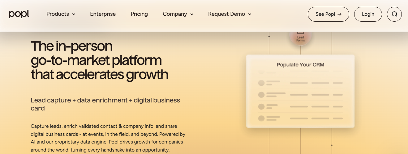 popl - HiHello Alternatives