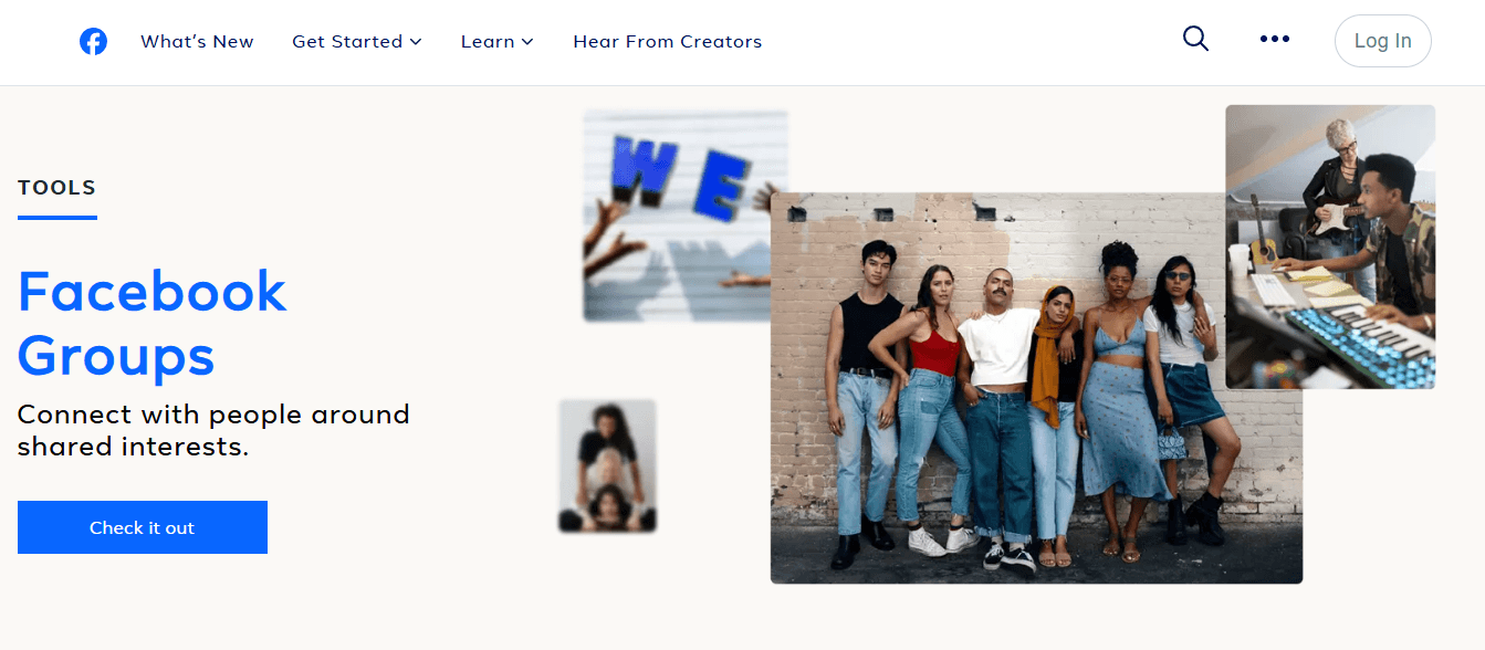 Facebook Professional Groups