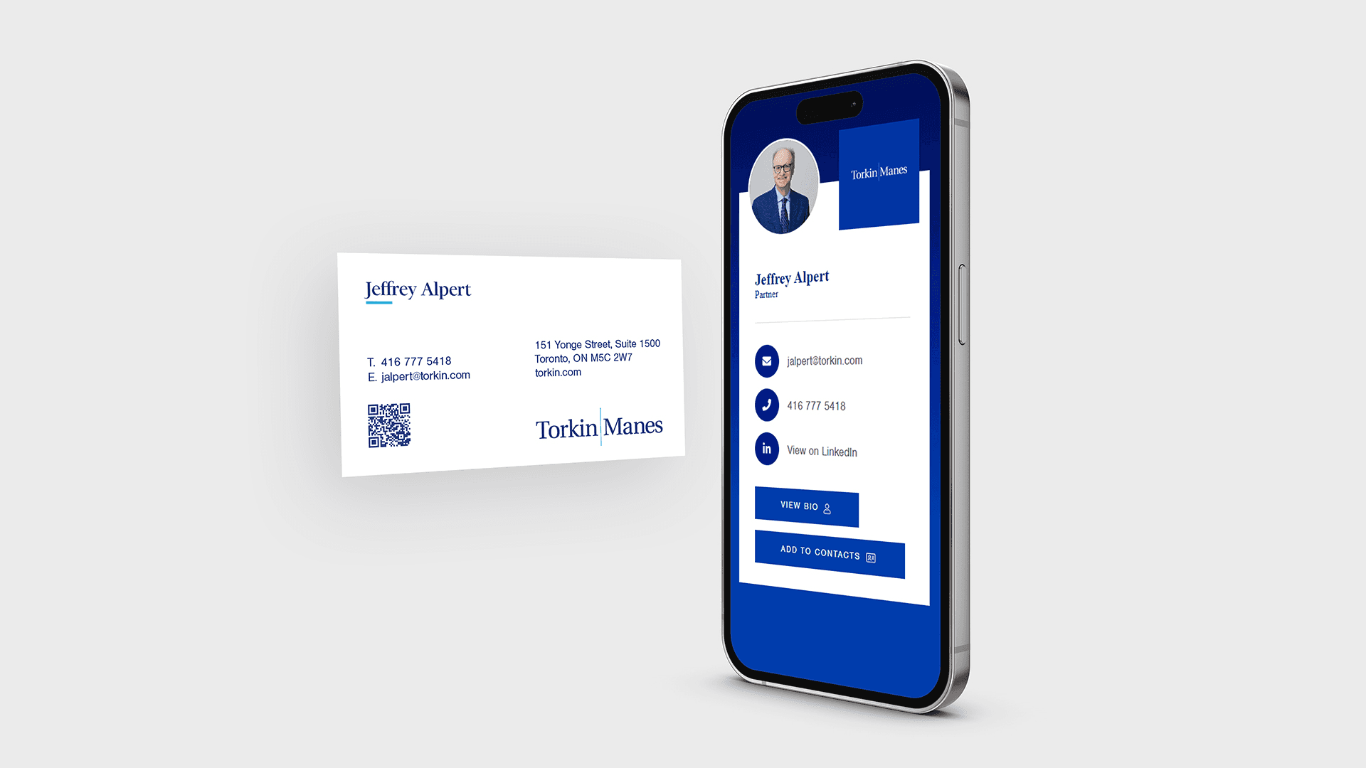 Physical and digital business card - How To Put LinkedIn on a Business Card 