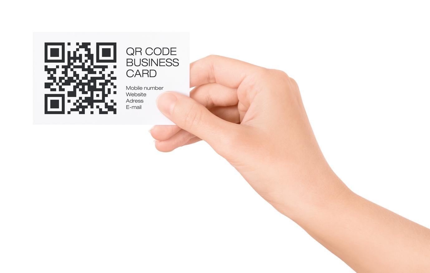 Spacing of QR - QR Code Size on Business Card