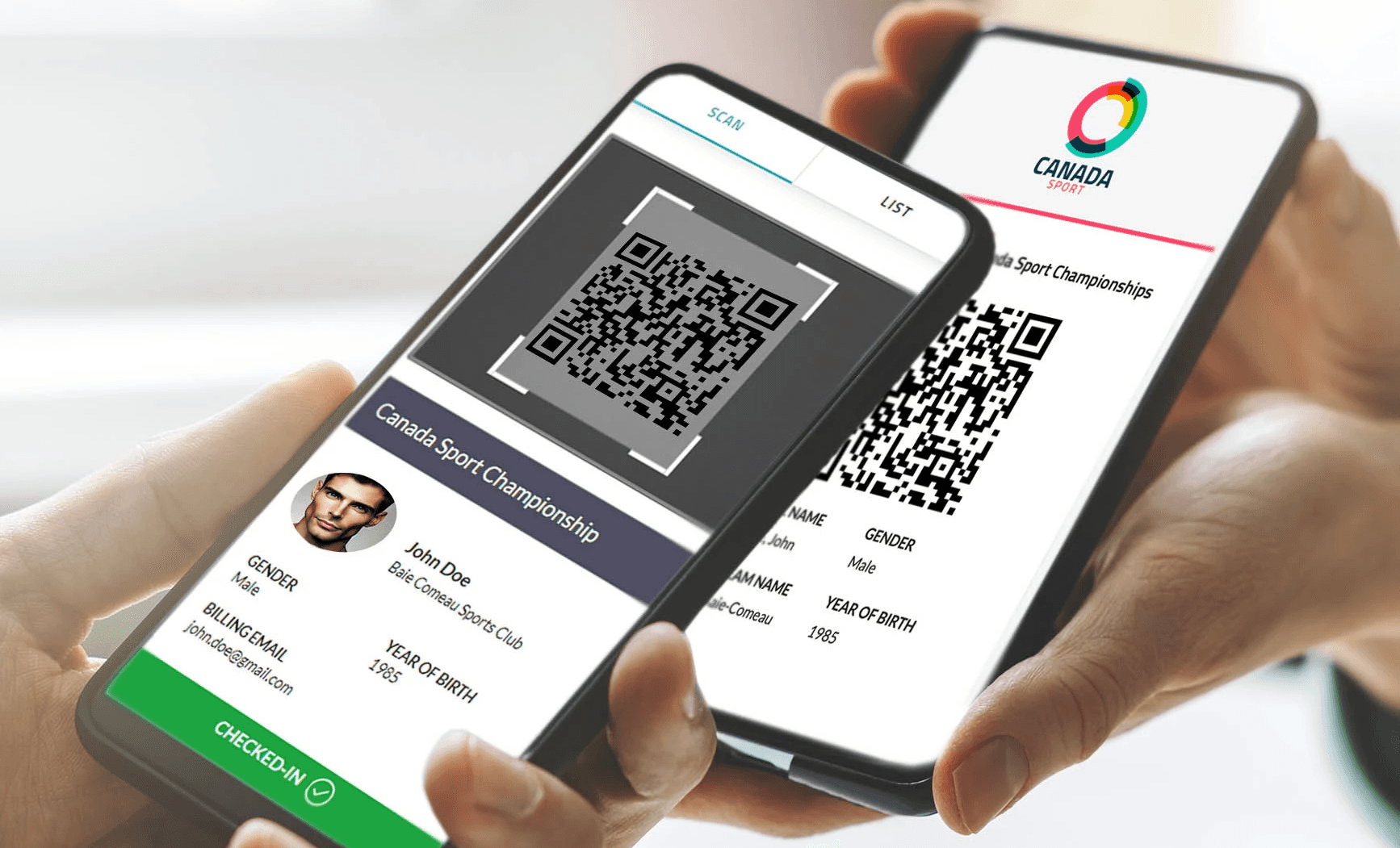  Scanning QR code for digital check-in - How to Track QR Codes