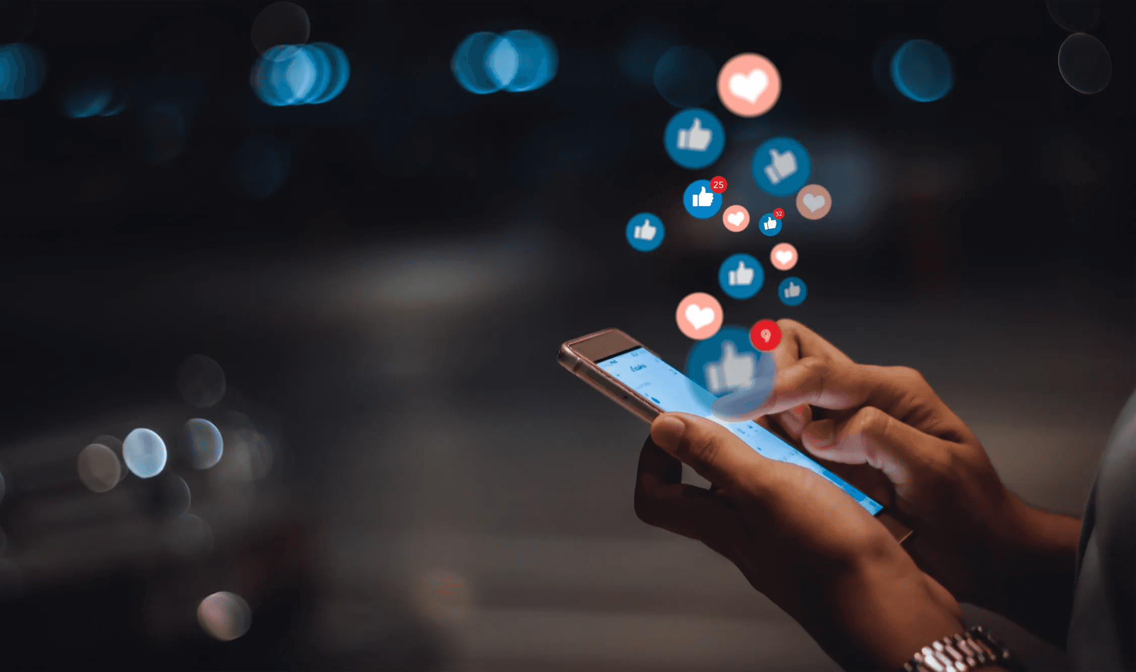 Social media interactions on mobile phone - How to Add Link to LinkedIn Post