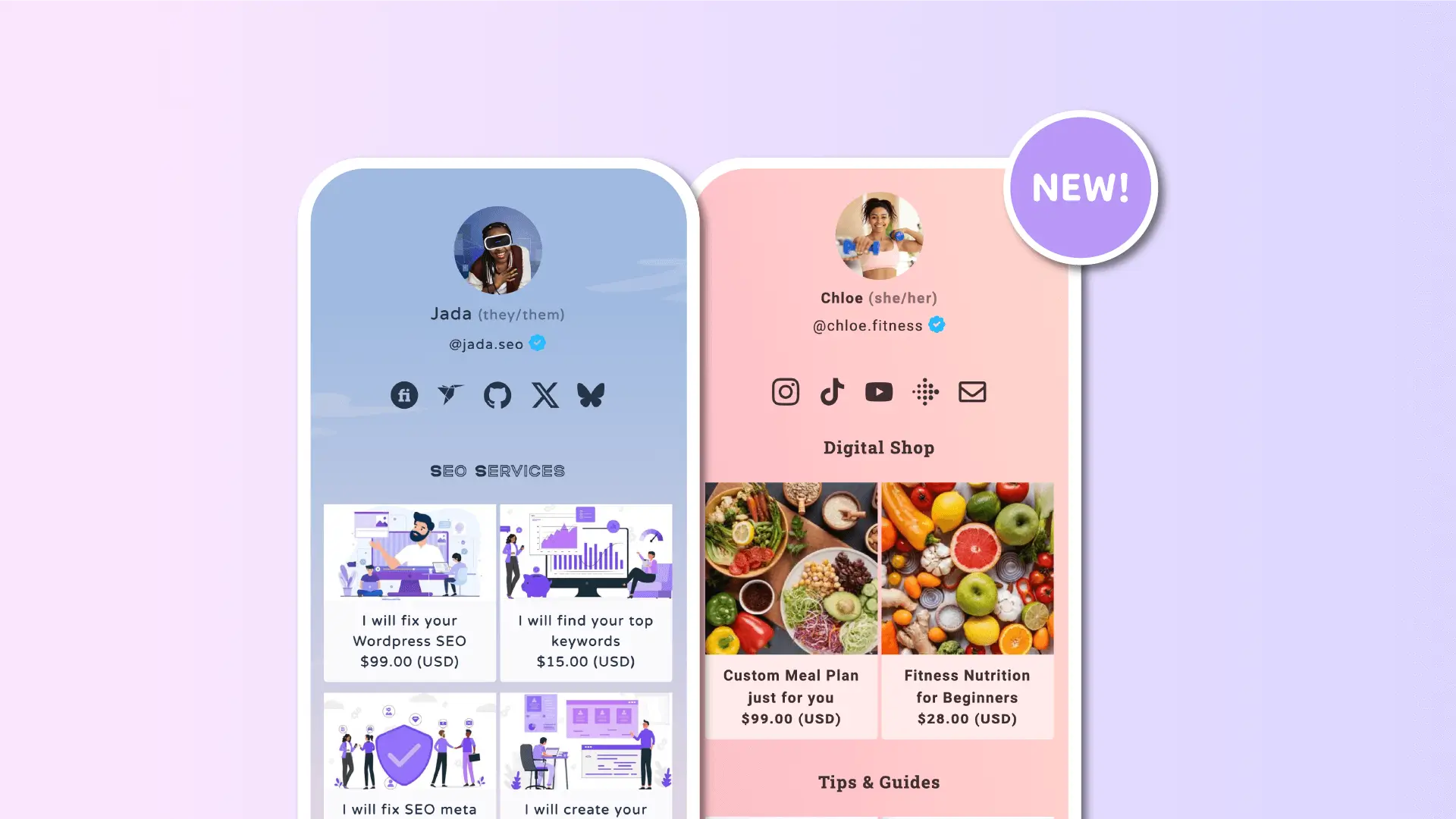 23 Best Link in Bio Examples for Creators and Brands