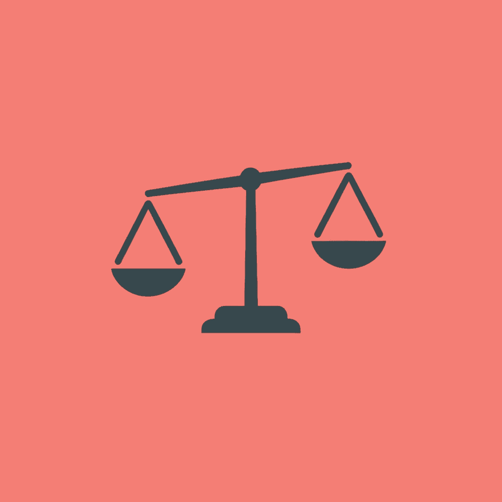 Balance scale comparing Bio Sites on one side and Linktree on the other