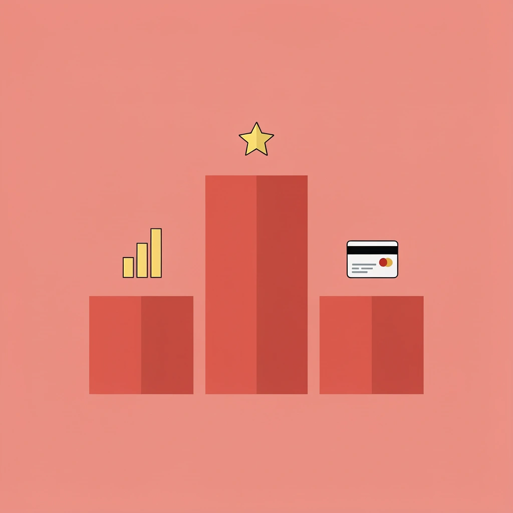 Podium showing 72% of people rank business card quality as important for company judgment