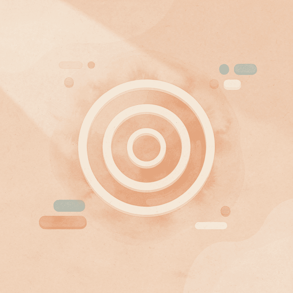 Target icon representing actionable engagement focus