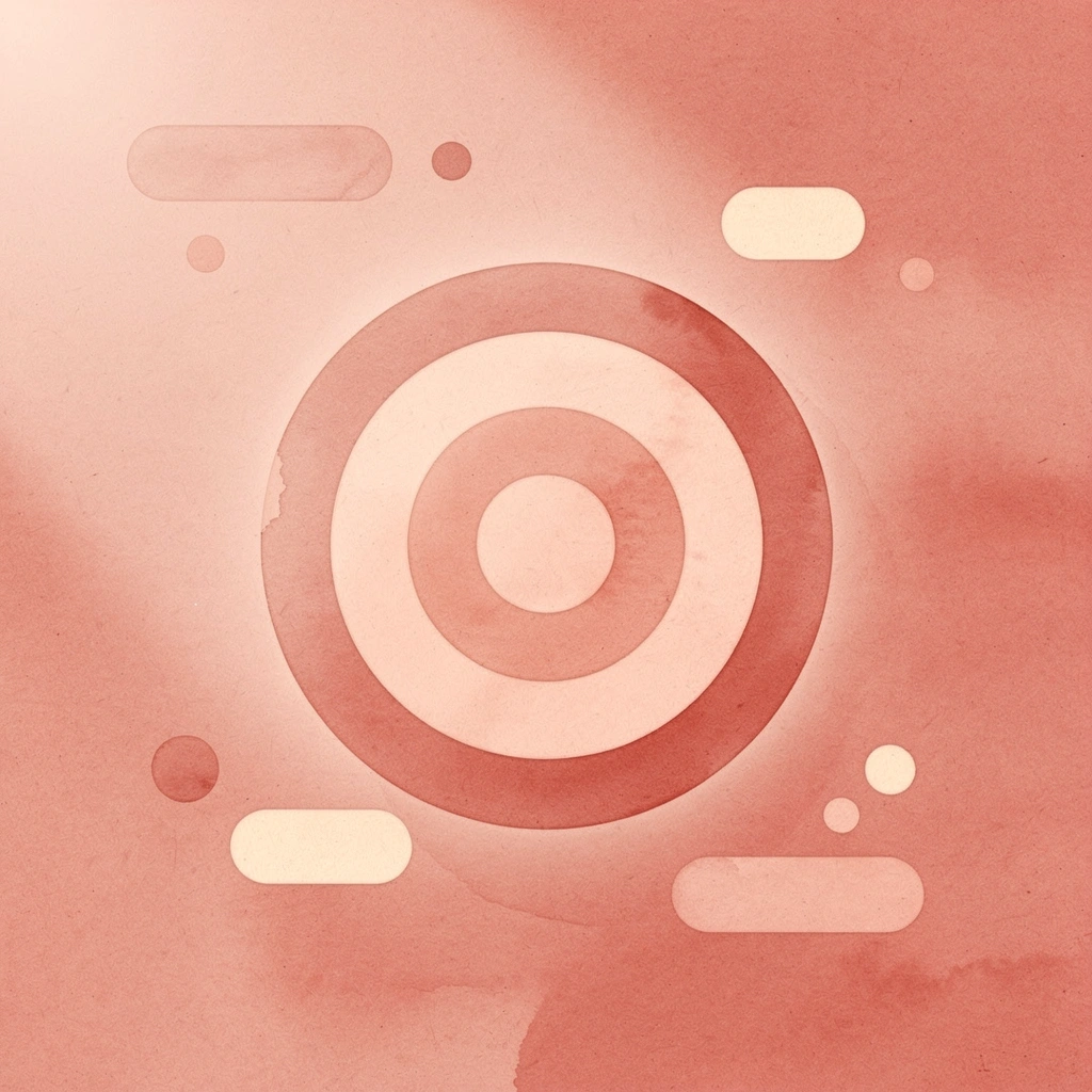 Target icon representing meaningful follow-up actions