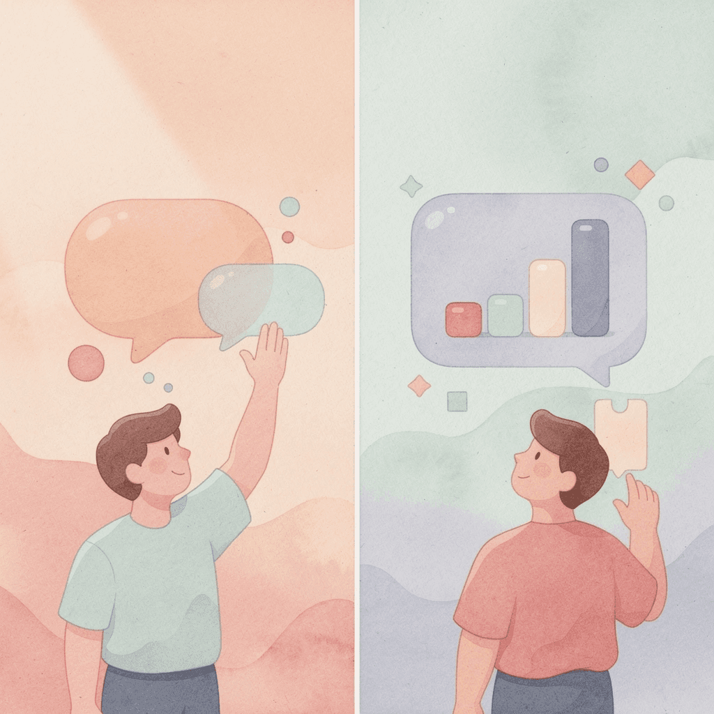 Comparison of disorganized versus systematic networking approaches