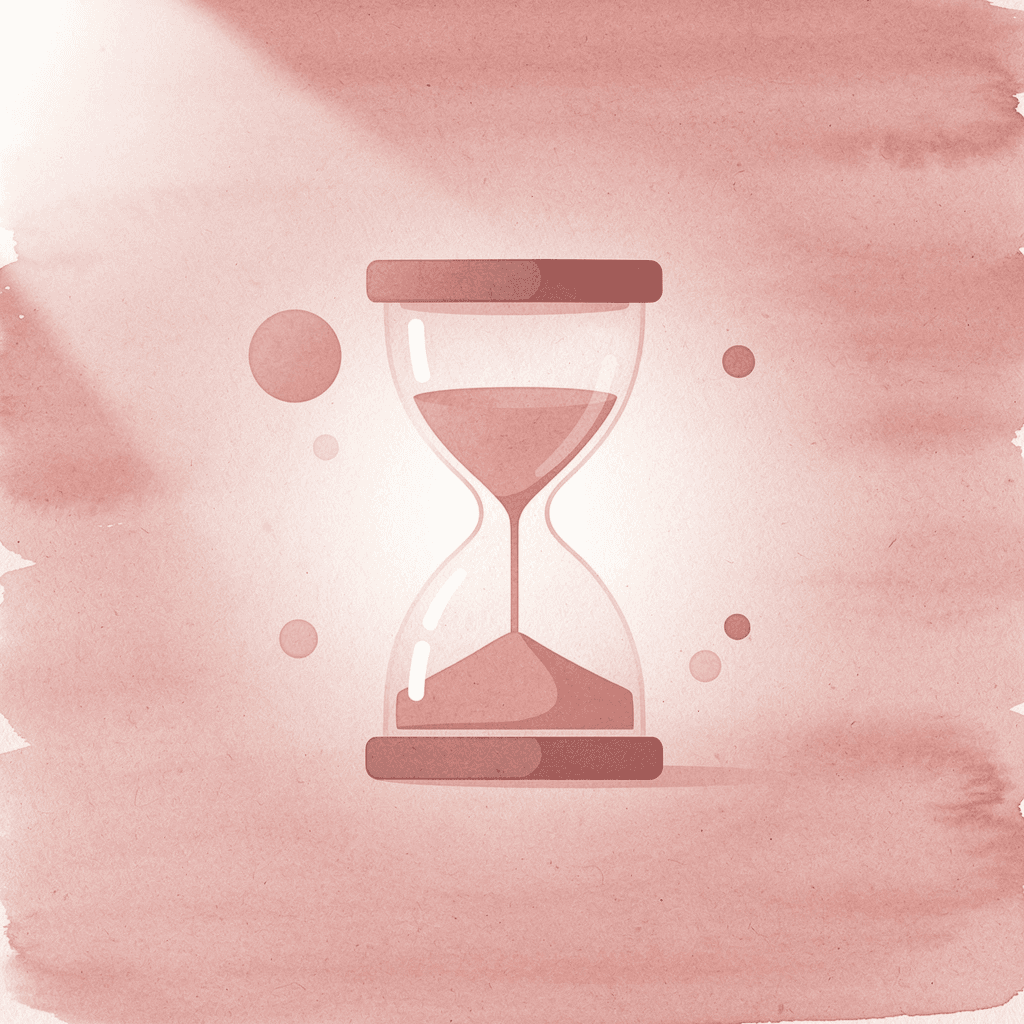 Hourglass icon representing time-sensitive lead momentum