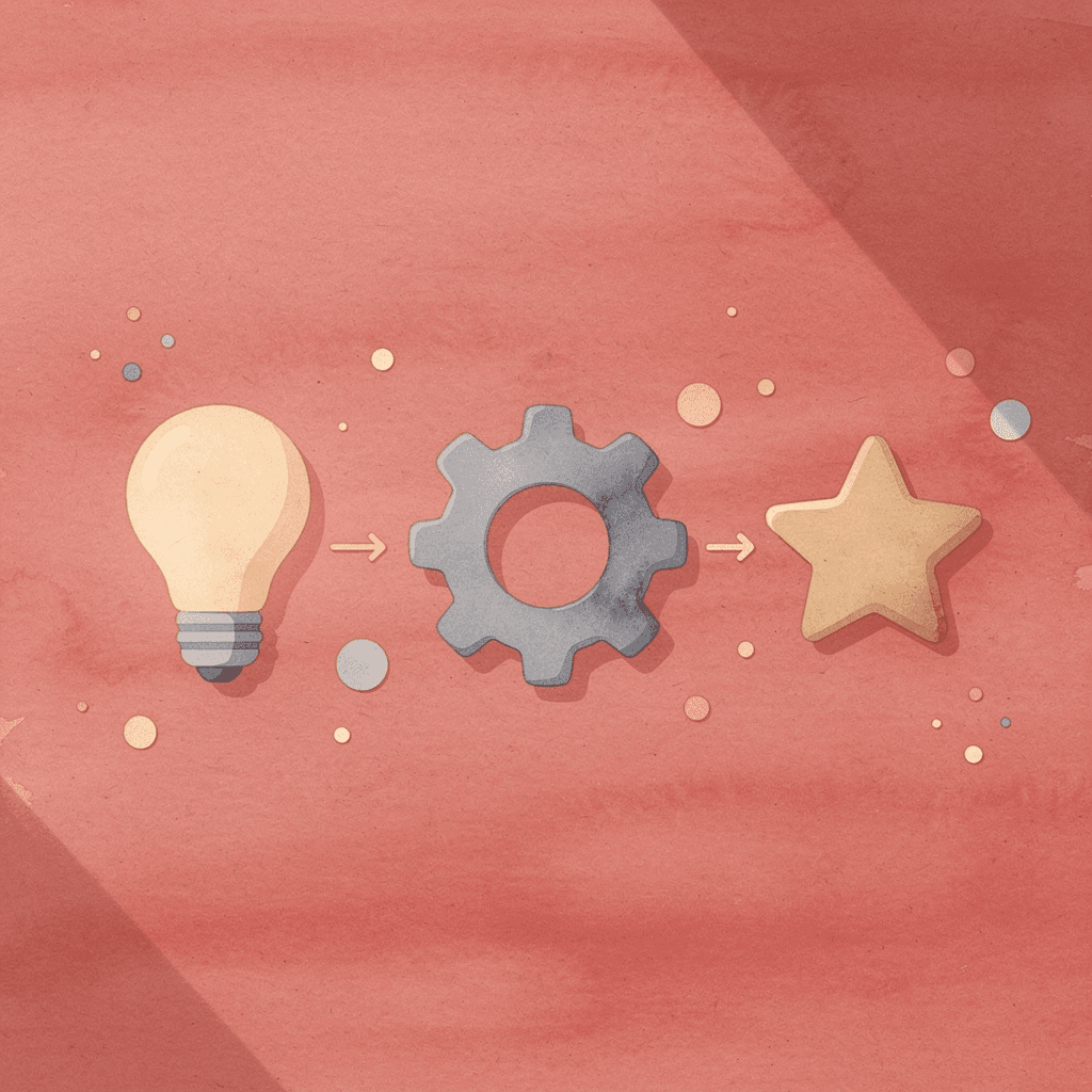 Three icons representing the criteria for valuable business contacts
