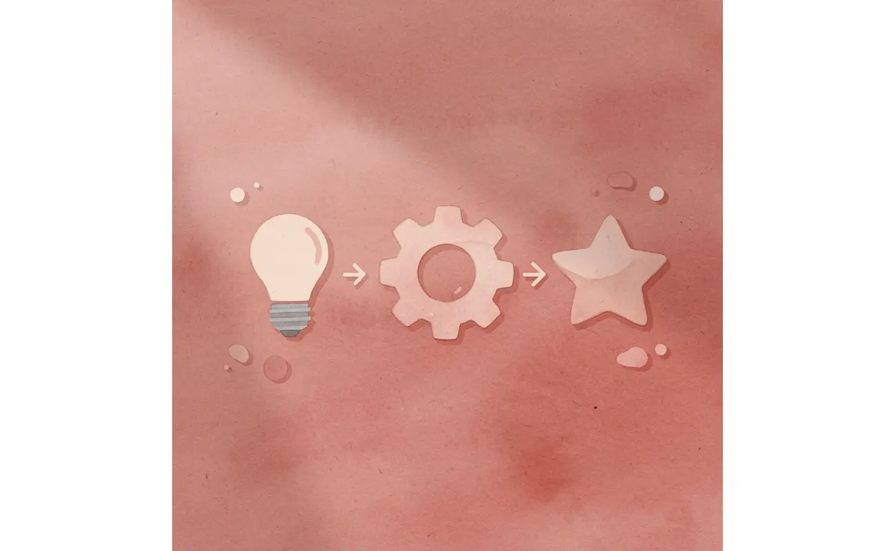  Three icons showing progression from networking to trackable opportunities to revenue