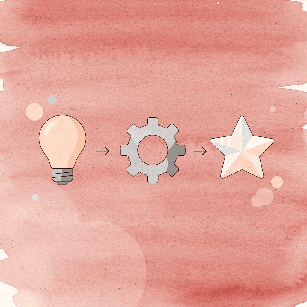 Three icons showing context, memory, and cognitive effort reduction - Networking Follow Up Email