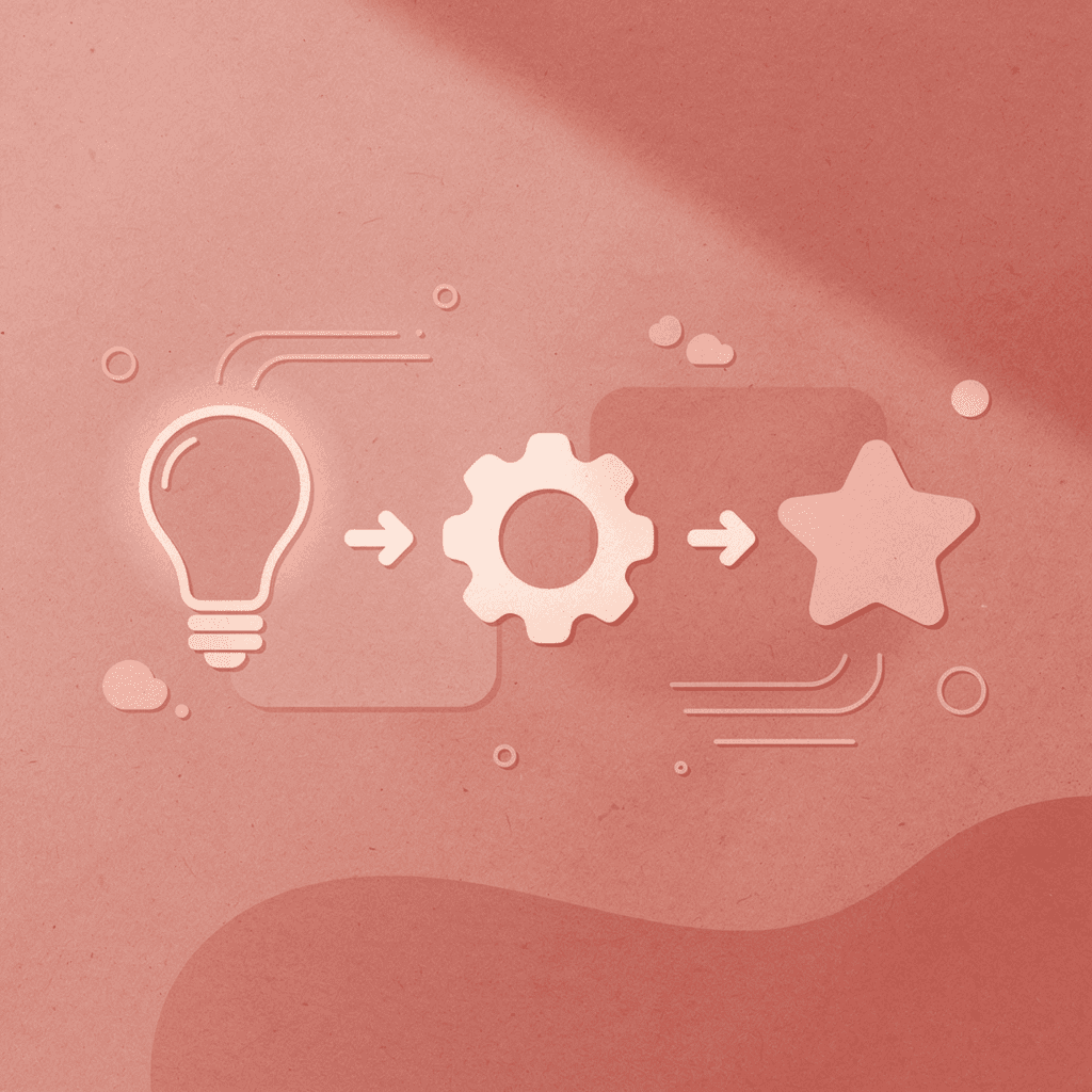 Three icons showing progression from random networking to systematic approach to predictable results - Networking Tips for Small Business Owners