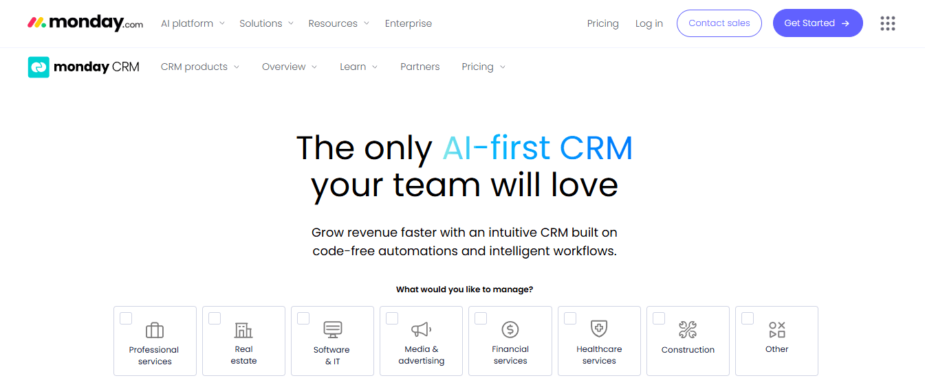 Monday CRM
