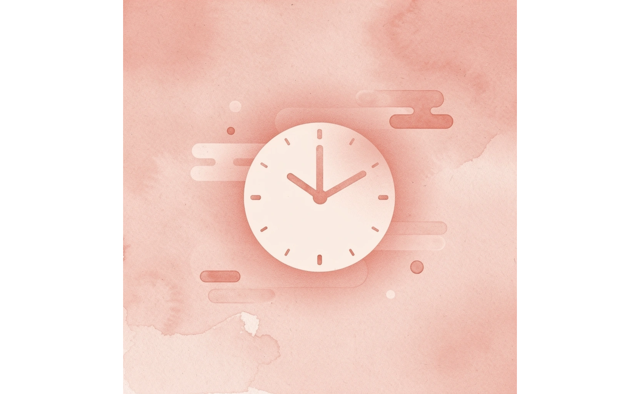 Clock icon representing the 5-second clarity test