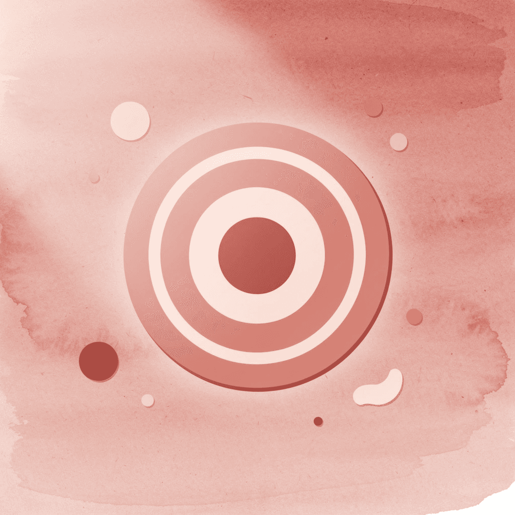  Target icon representing focused attention