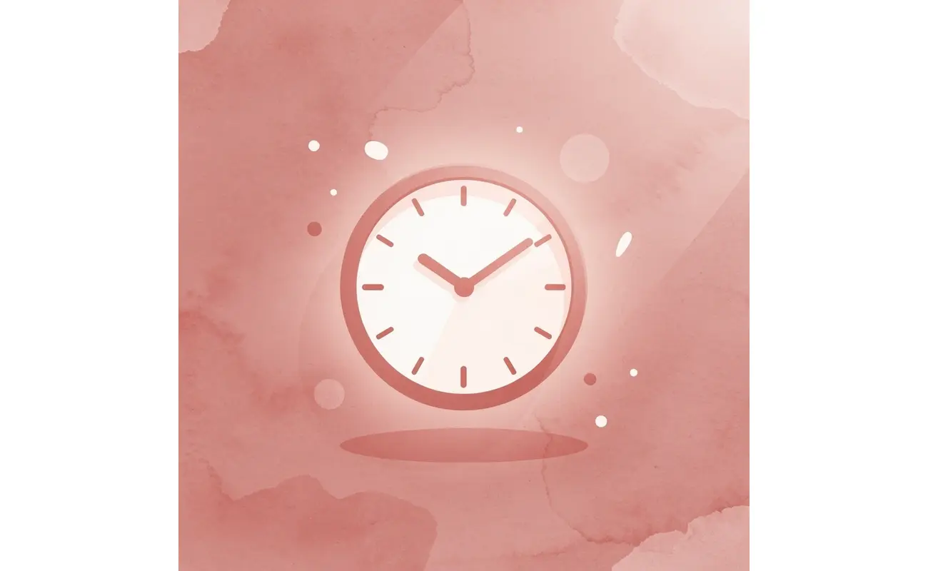 Clock icon representing the critical three-second attention span for business cards