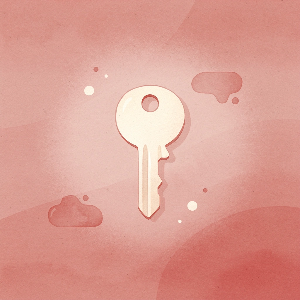 Key icon representing real estate identity and first impressions