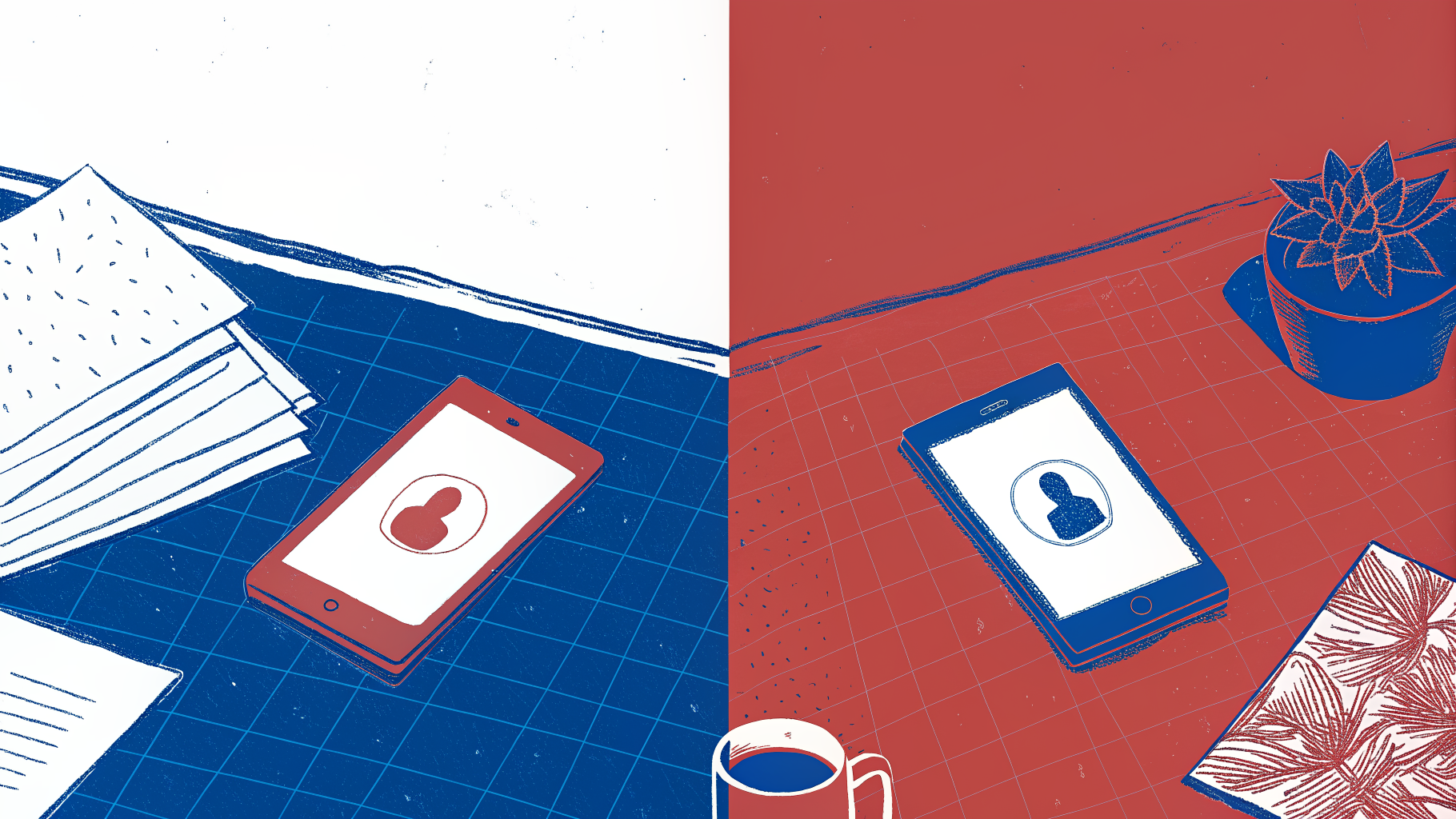 printed business cards with no data beside a digital card feeding a CRM pipeline