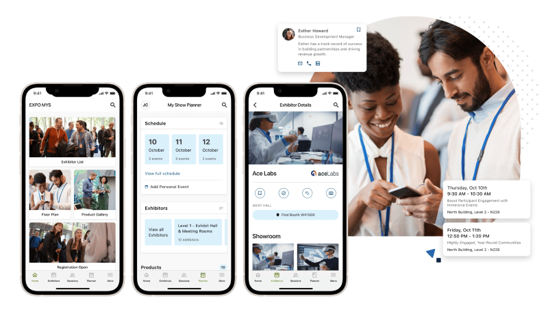 What Is Trade Show Marketing - use mobile app to