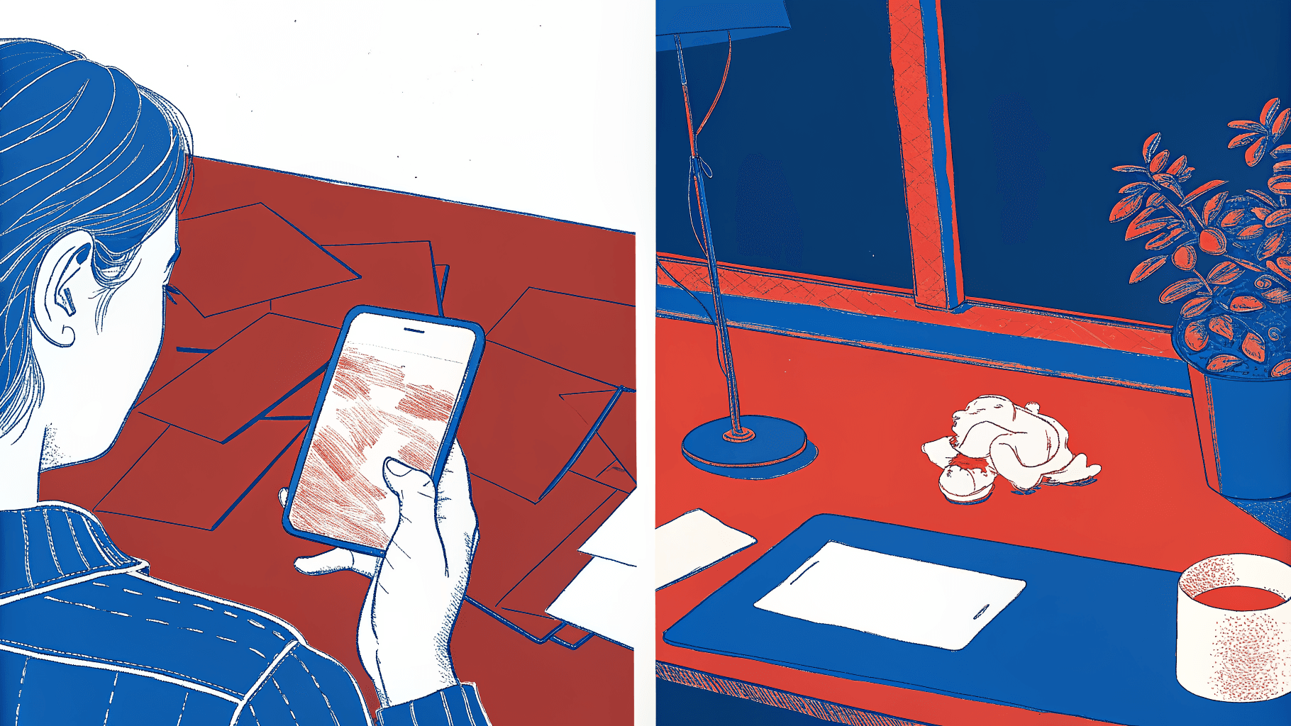 Paper business cards lost in a jacket pocket versus a digital card instantly syncing to a CRM pipeline