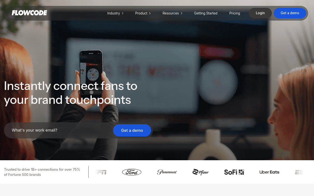 best digital business cards - flowcode marketing teams connecting