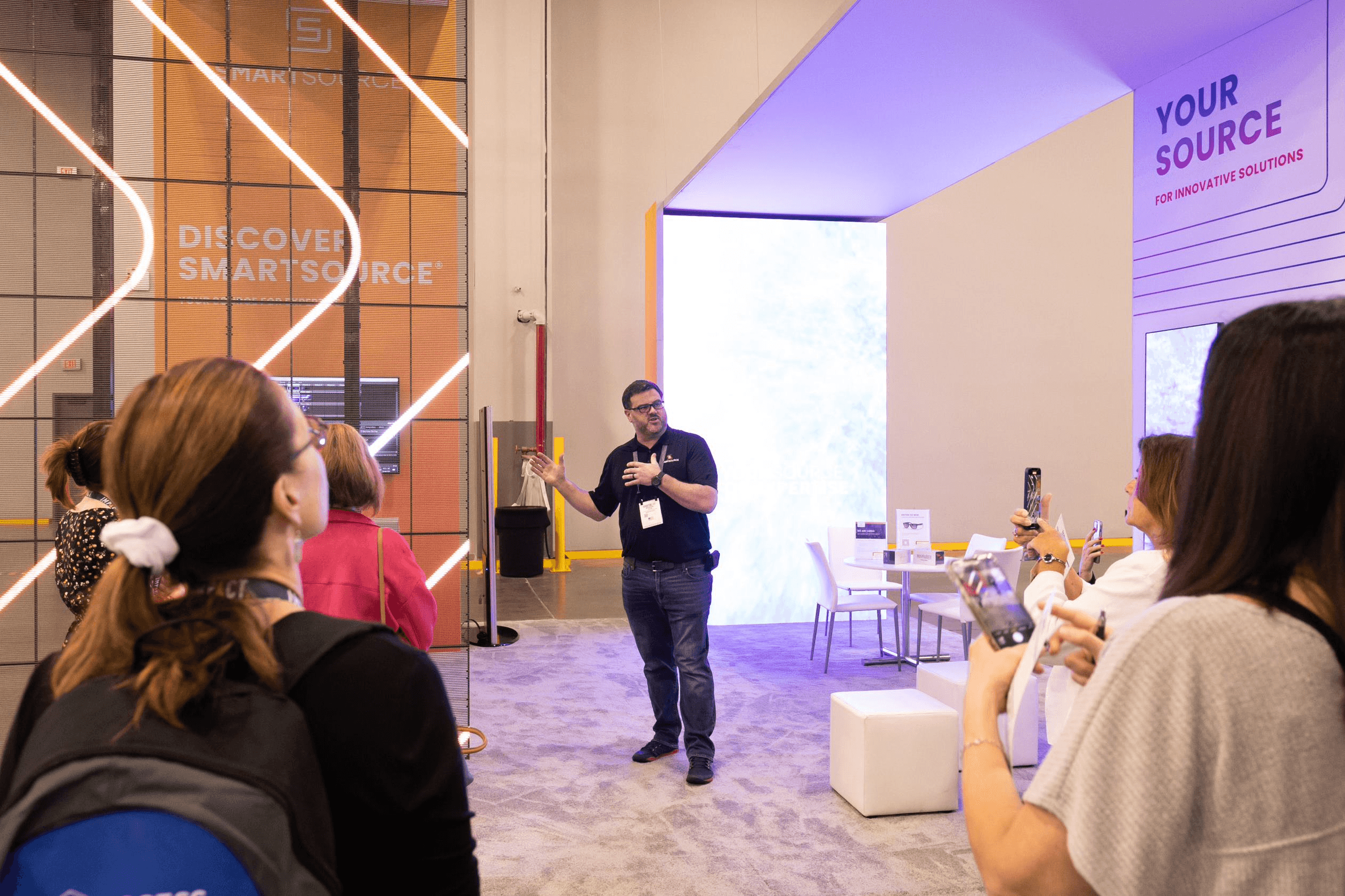 Trade Show Sales Tips - step out from behind