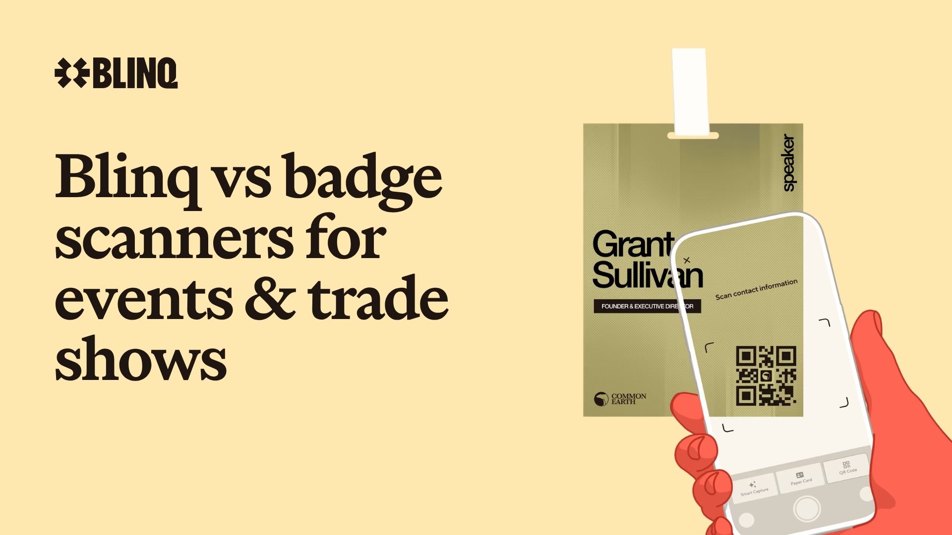 B2B Trade Show Marketing - badge scan lead retrieval