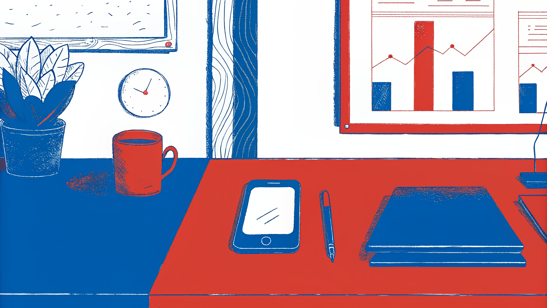 Paper business cards in a shoebox flow into a phone then into a CRM pipeline dashboard
