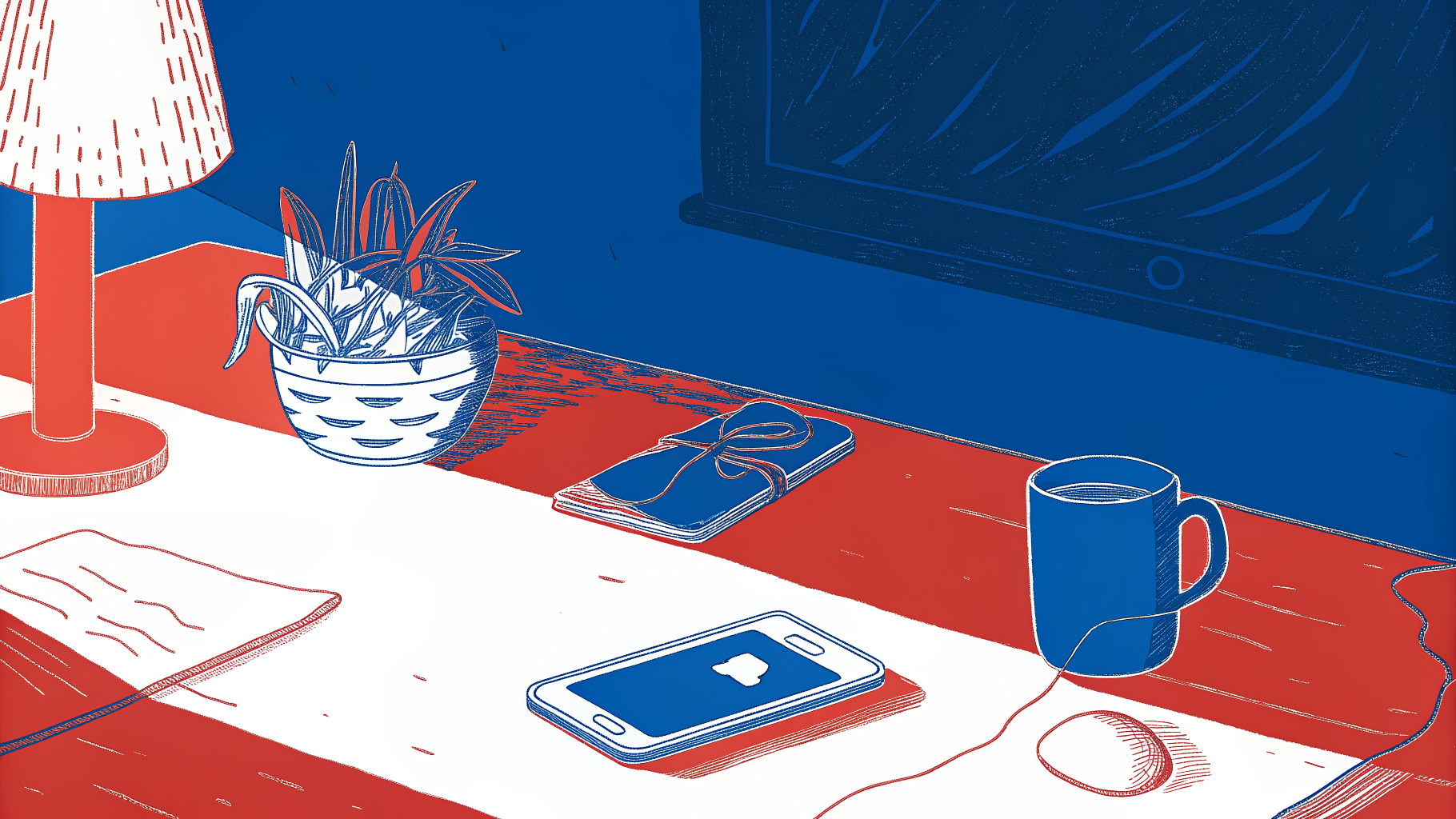 Trade show lead capture failure vs. digital card pipeline success on a desk