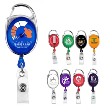 Best Trade Show Giveaways - retractable carabiner badge reel