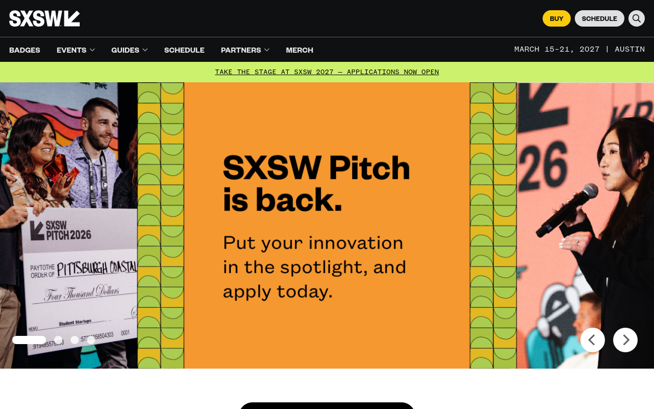 Best Tech Conferences for Networking - sxsw intersecting media culture