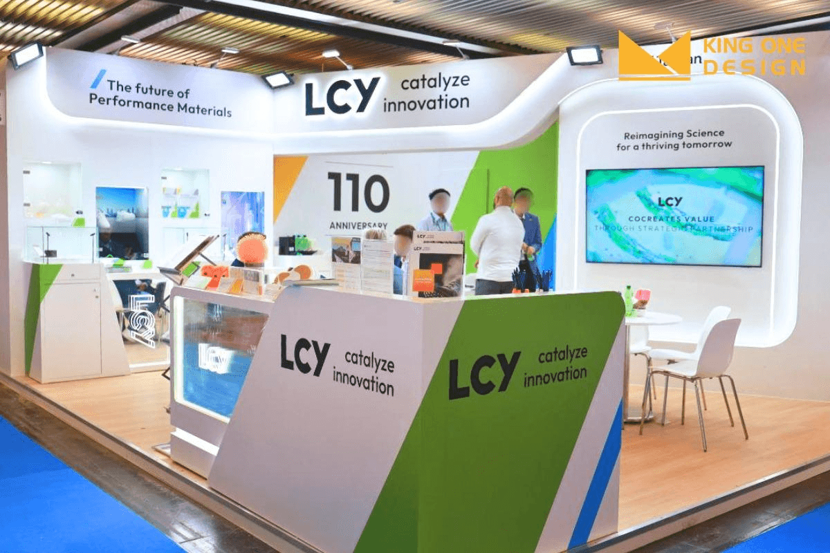 LCY Catalyze Innovation exhibition booth - Virtual Conference Booth Ideas