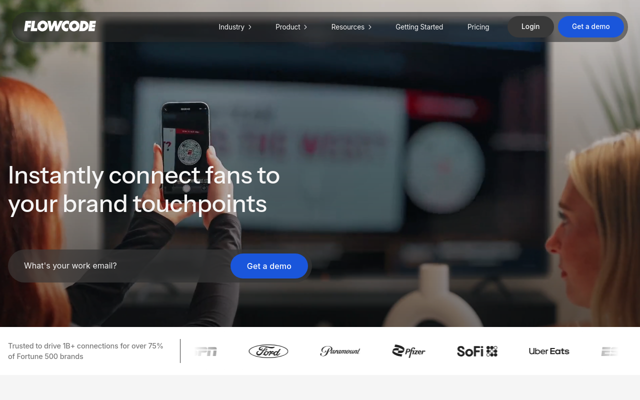 best digital business cards - flowcode marketing teams connecting