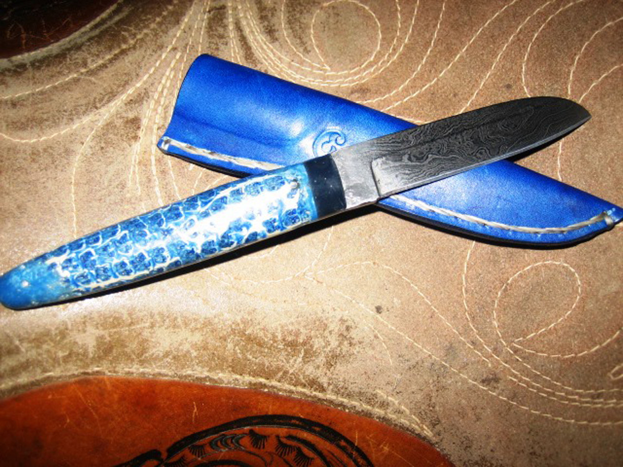 Corn Cob blue