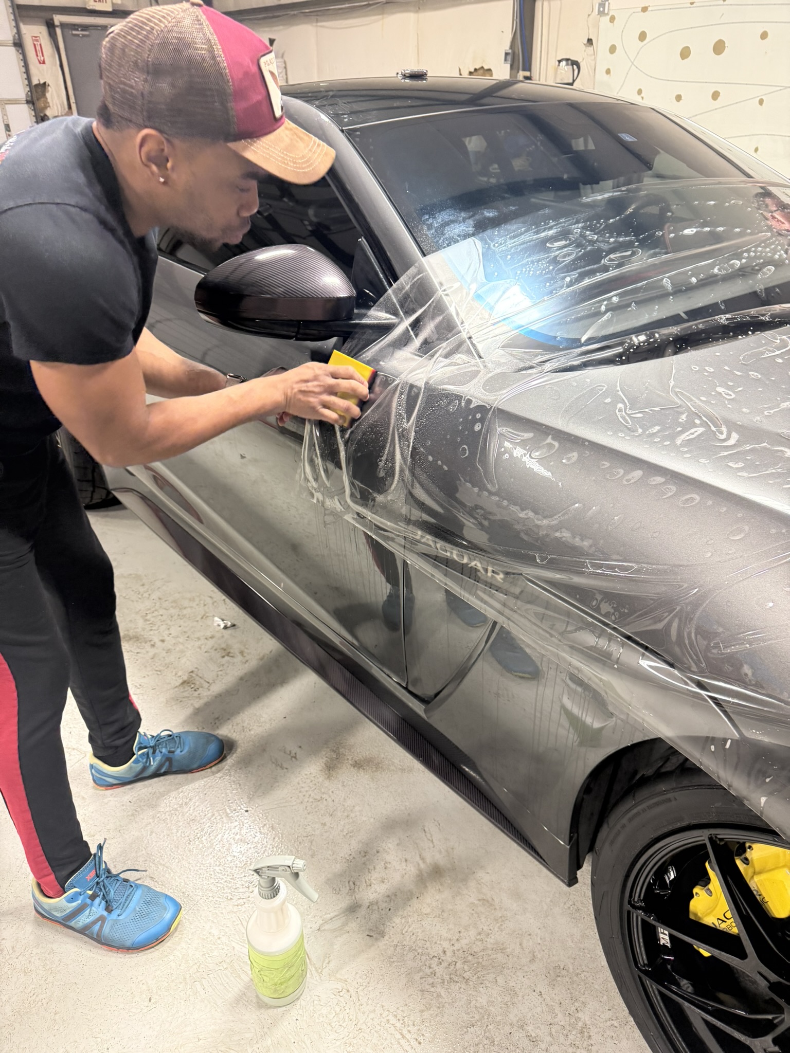 PPF Application Fender Jaguar Ftype Pride Auto Detailing
