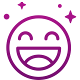 An happy face