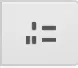 The numbered list icon