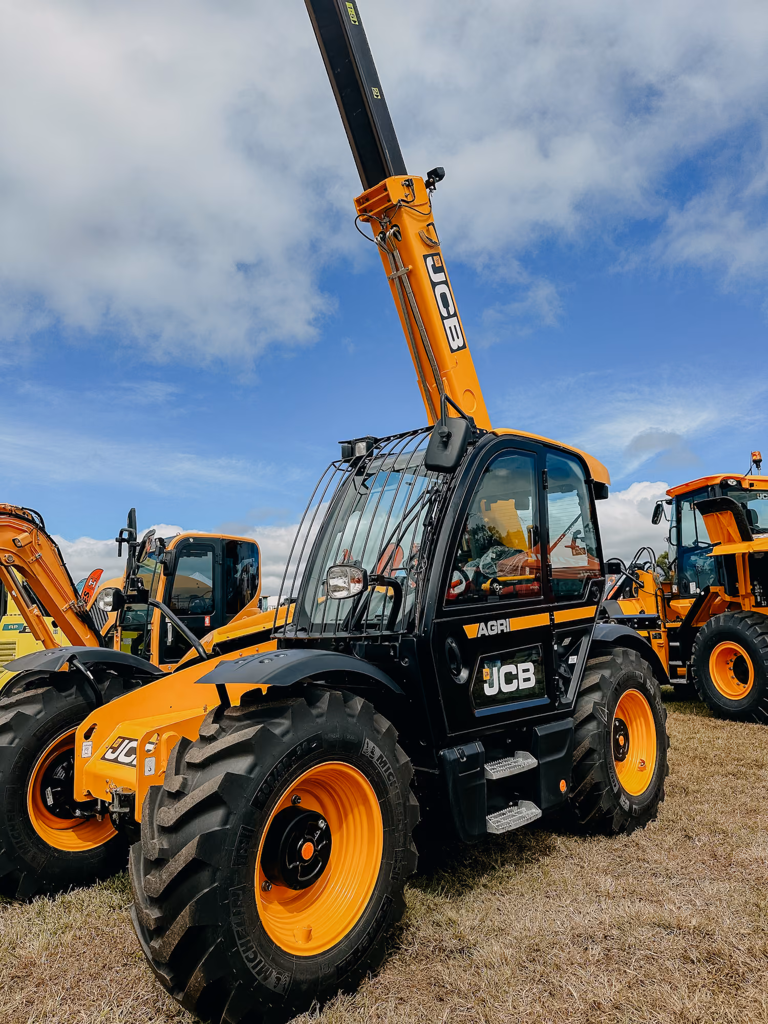 JCB Machinery at the FNQ Field Days