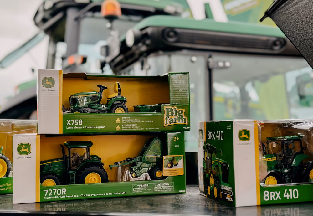 John Deere toys at the FNQ Field Days