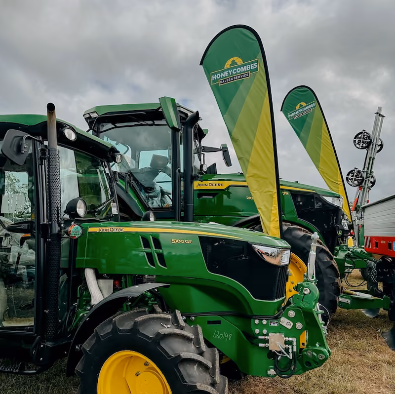 John Deere machinery at the FNQ Field Days