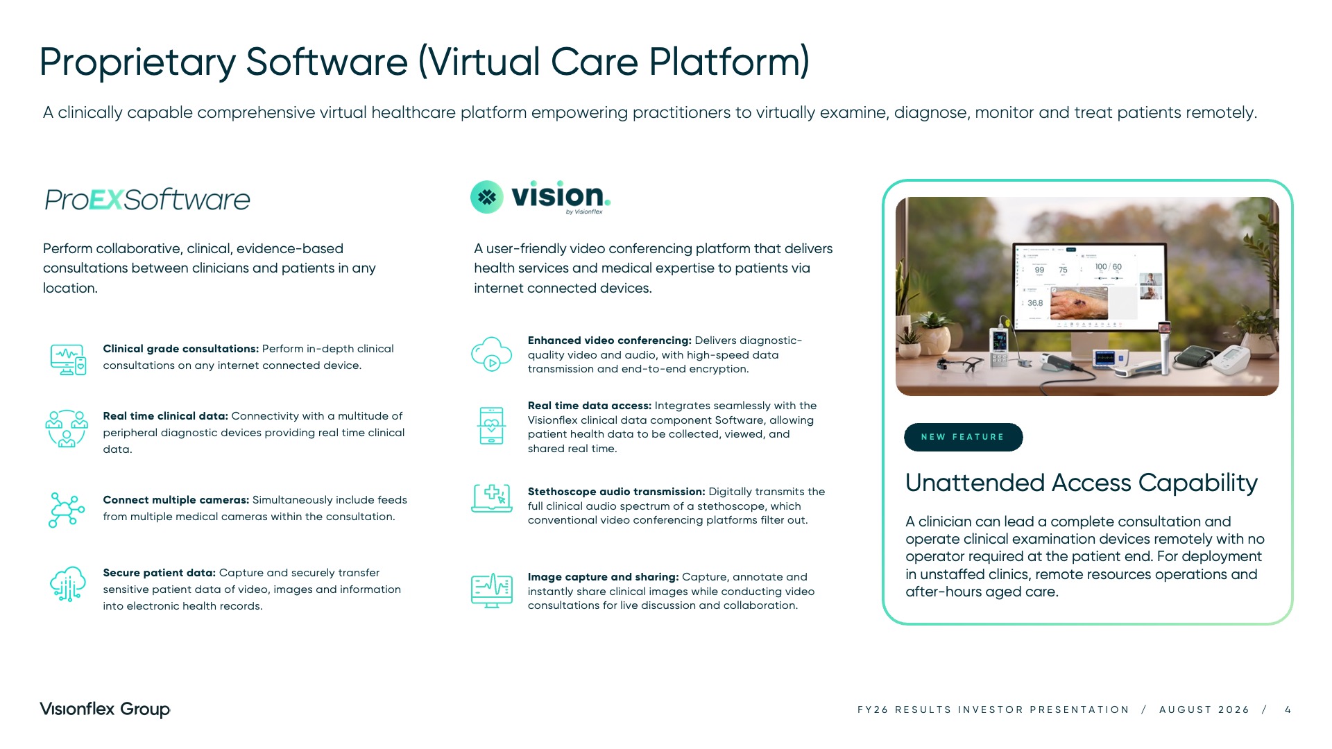 Visionflex Group Limited Investor Presentation August 2026 - Software