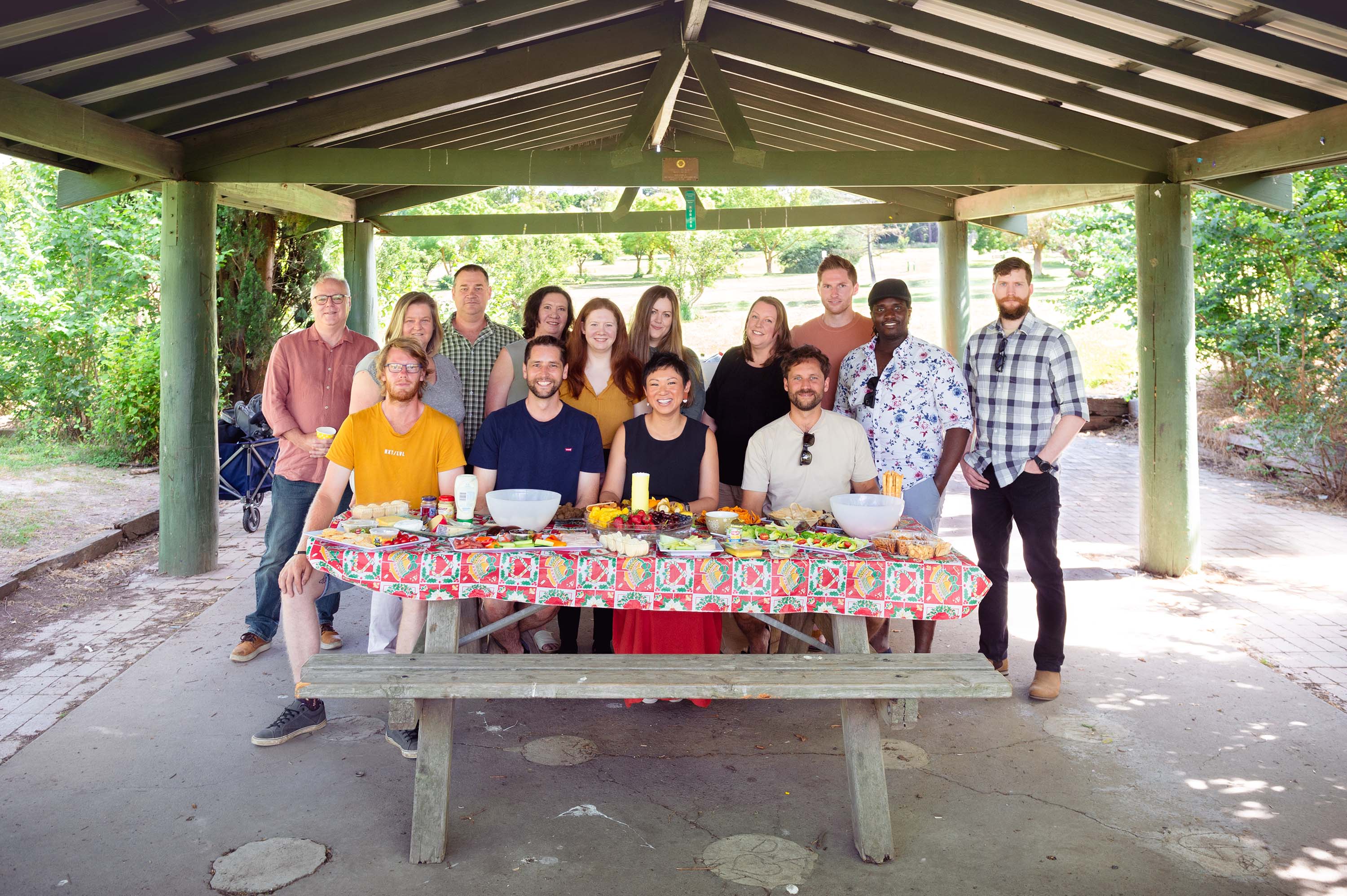 Hive Tree Services Melbourne team meeting Christmas 2021