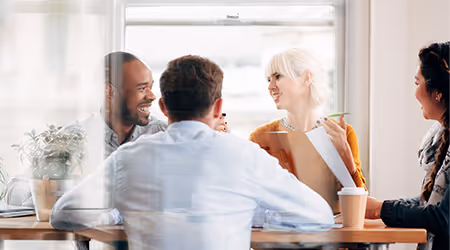 Bar chart of performance rating